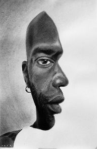 Okpala Benedict Visive Illusions Drawing, 60.96cm x 112.92cm Price:200,000