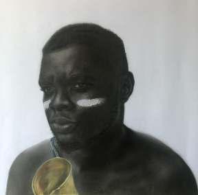 Nwokoye Henry K Nzu na Okpukpu Drawing, 20x14inches Price:200,000