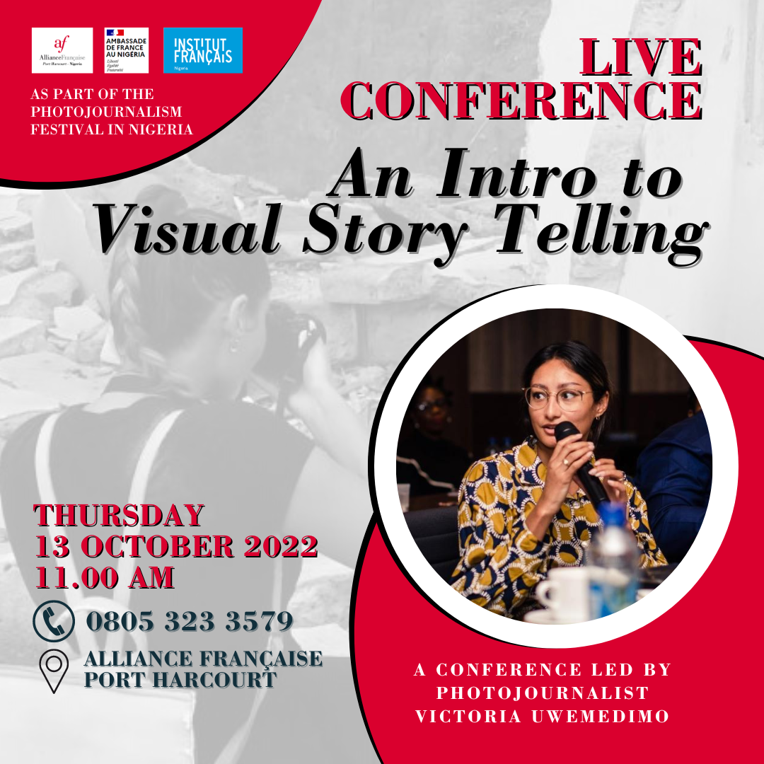 Conference about photojournalism An Intro to Visual Story Telling