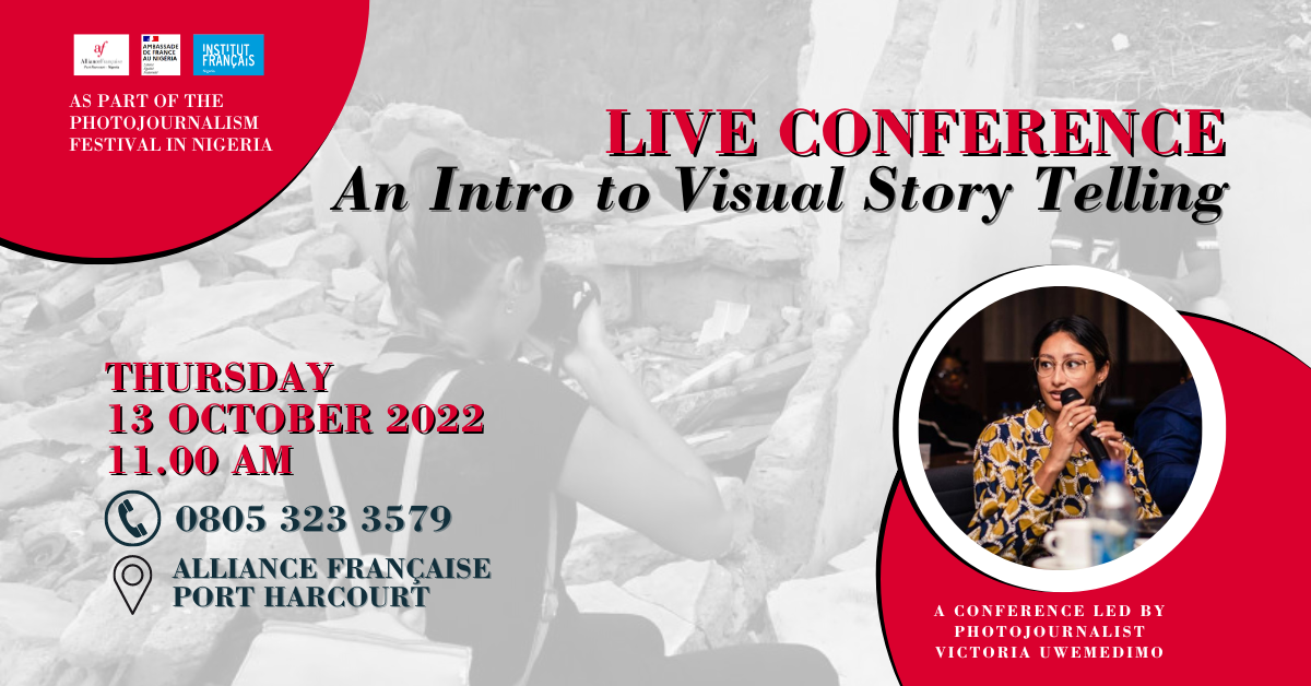 Conference about photojournalism An Intro to Visual Story Telling